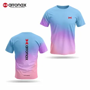 ARRONAX ICE FEEL SHIRT – Pink Blue Gradient
