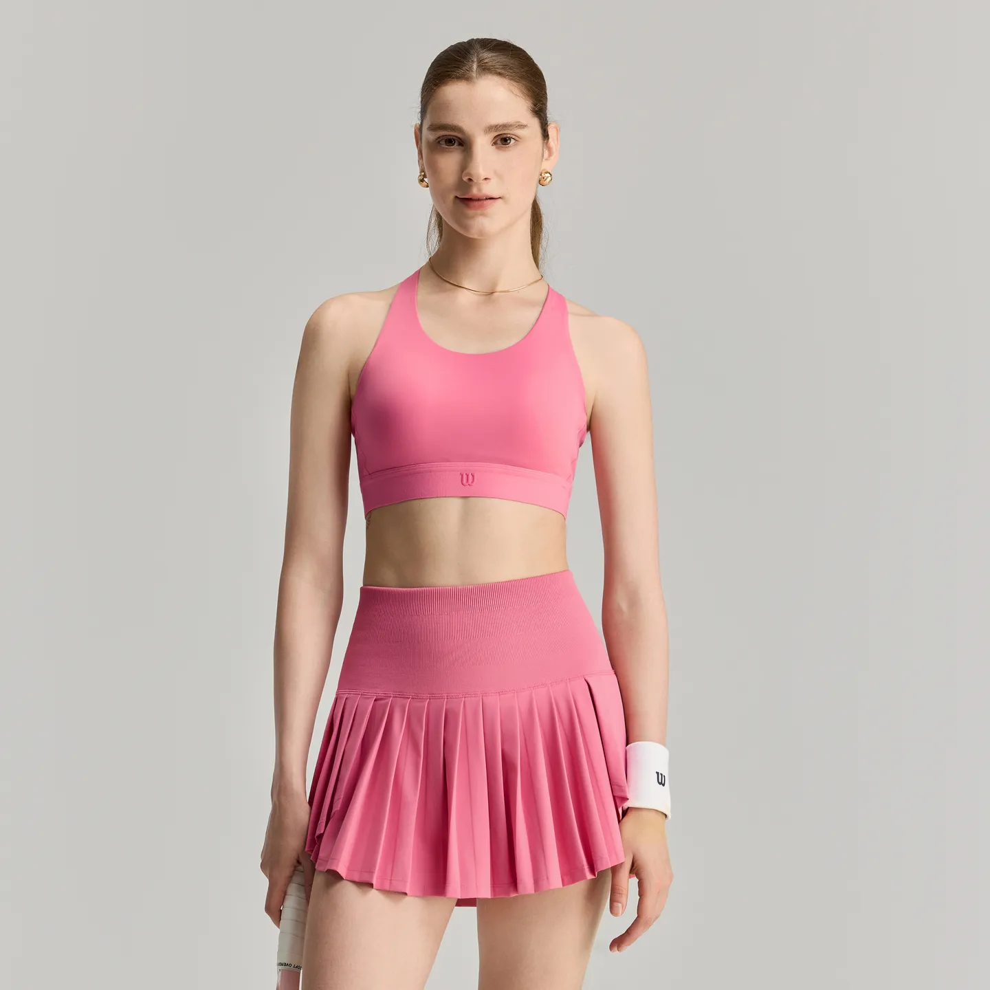 Wilson Women Net Play Bra Pink