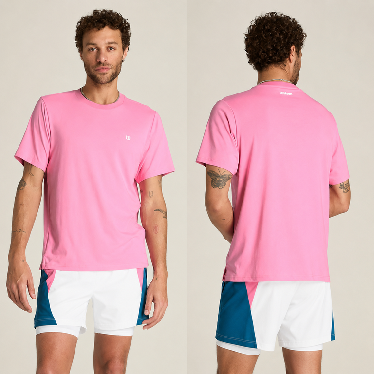Wilson Men Gamedays Logo Tee Bloom