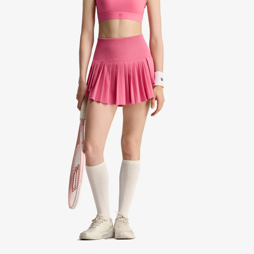 Wilson Women Midtown Wrap Tennis Skirt Pink