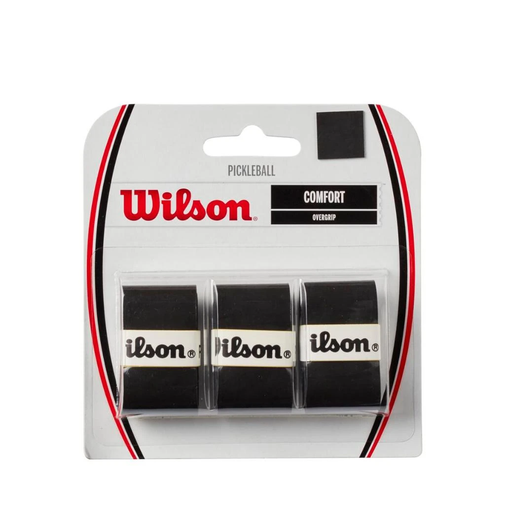 Wilson Pro Overgrip - Black (3 Pieces)
