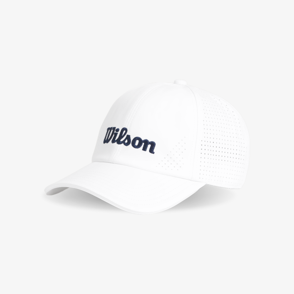 Wilson Unisex Active Perforated Cap - White