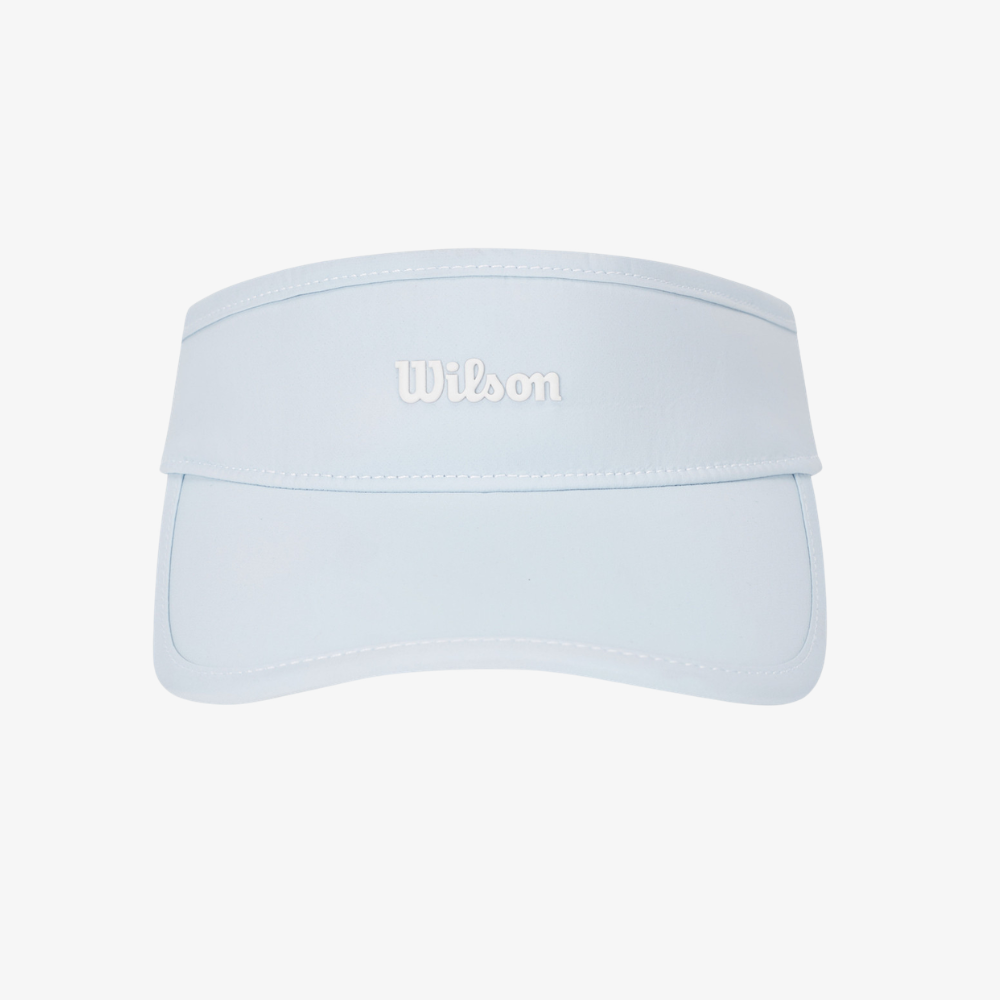 Wilson Unisex Court Sweatband Visor Blue Fog