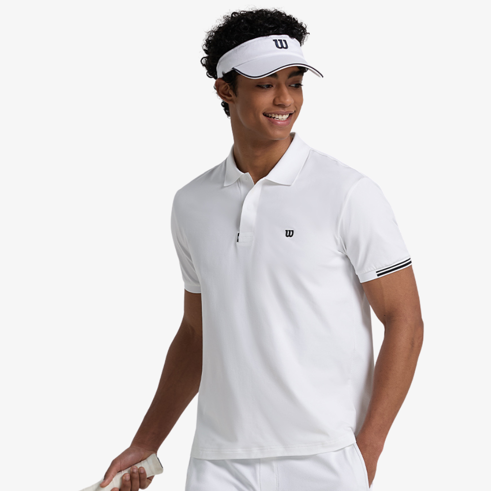 Wilson M All Sport Polo - Bright White